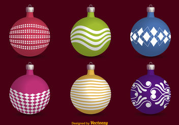Christmas balls - Kostenloses vector #199139