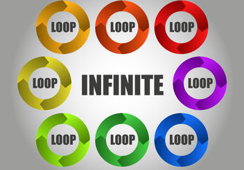 Free Infinite Circular Loop Vector - vector gratuit #200499 