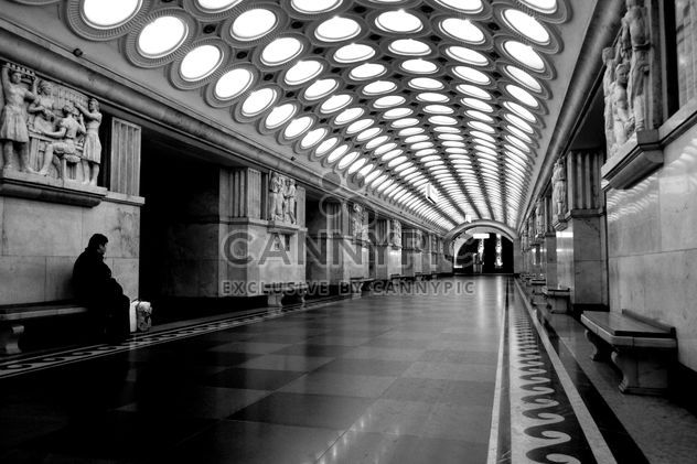 Interior of Moscow subway station - бесплатный image #200729