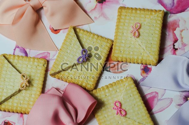 Cookies With A colorful Bows - Free image #200999