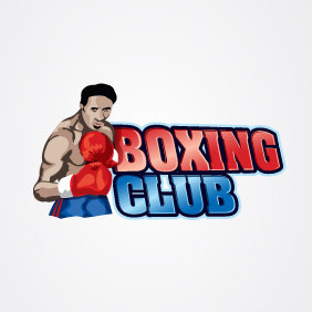 Boxing Club Logo - vector gratuit #203659 