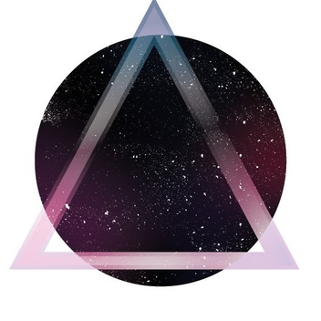 Space Triangle - Free vector #205929