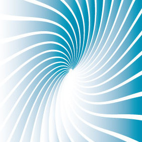 Blue Sunbeam Vector Background - бесплатный vector #207989