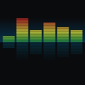 Colorful Equalizer - Kostenloses vector #209559