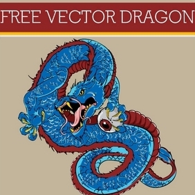 Dragon - Free vector #210539
