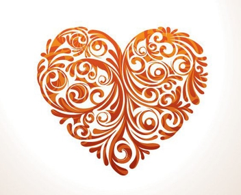Floral Heart - Free vector #210819