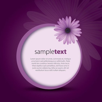 Purple Message - vector gratuit #210869 