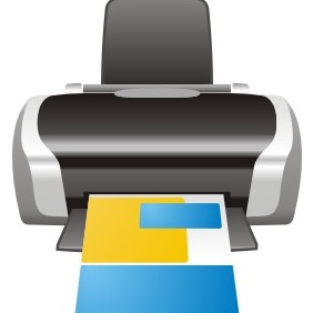 InkJet Printer - Free vector #211029