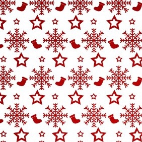 Christmas Stockings Vector Pattern - Free vector #211869