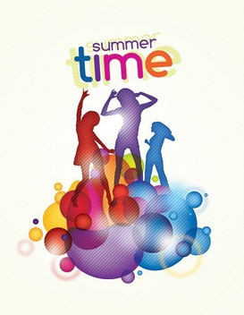 Summer Time - vector #213329 gratis