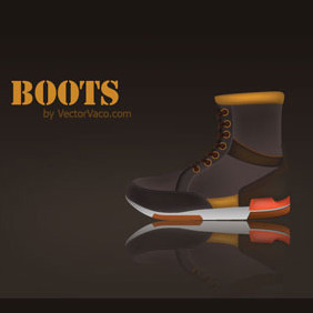 Vector Boots - vector #214679 gratis