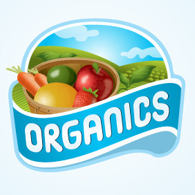 Organics Logo - vector #216459 gratis