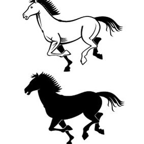 Horses Vectors - Kostenloses vector #217269