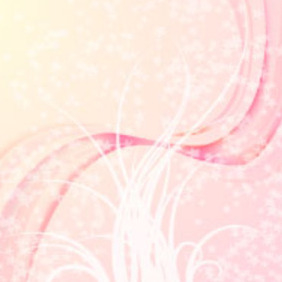Pink Dream Vector Background - бесплатный vector #217539