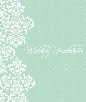Wedding invitation - vector gratuit #218699 