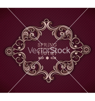 Free floral background vector - Free vector #220129