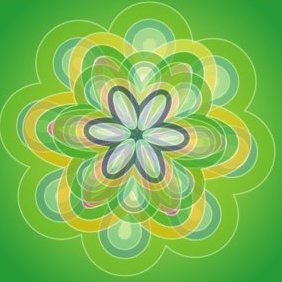 Green Background Vector Graphic - Free vector #220669