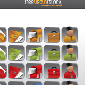 Icons Collection - vector #221519 gratis