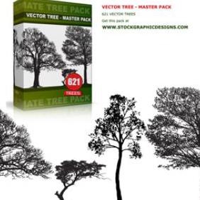 Vector Tree Master Pack - vector gratuit #223069 