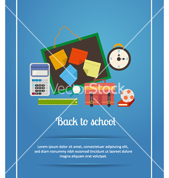 Free back to school vector - Kostenloses vector #225829
