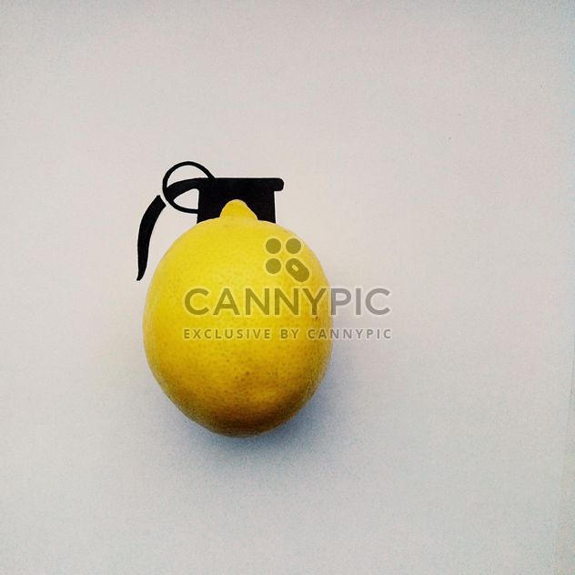 Grenade made of lemon - image #272209 gratis