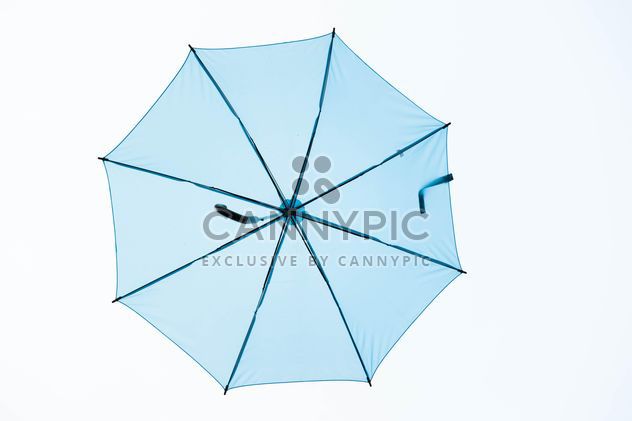 Blue umbrella hanging - image #273069 gratis