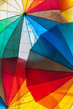 Rainbow umbrellas - image #273139 gratis