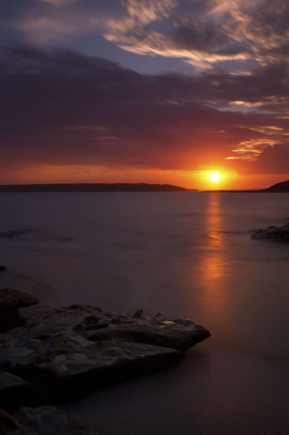 Sunset over La Perouse - image #284919 gratis