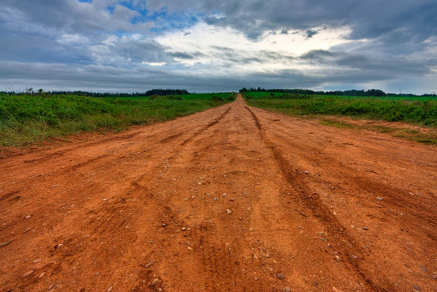 PEI Country Road - HDR - image gratuit #286749 