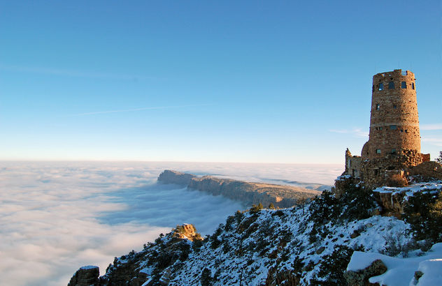 Grand Canyon National Park Cloud Inversion from Desert View: November 29, 2013 photo 0801 - Free image #290329