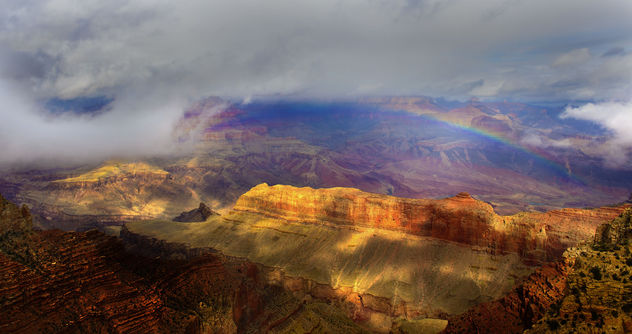 Rainbow in Grand Canyon - image gratuit #291079 