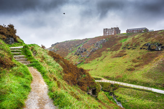Tintagel Castle, Cornwall, United Kingdom - Kostenloses image #291899