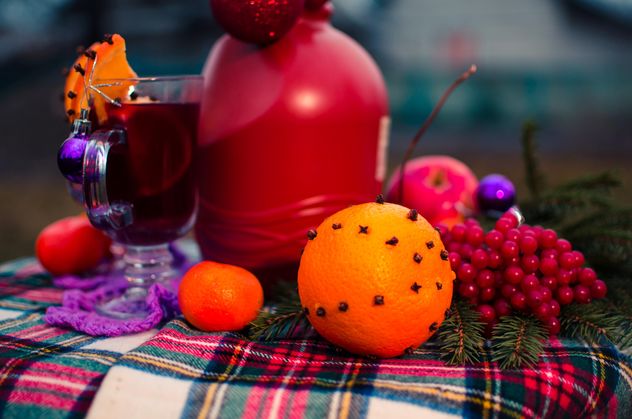 hot mulled wine in beautiful glasses - Free image #297529