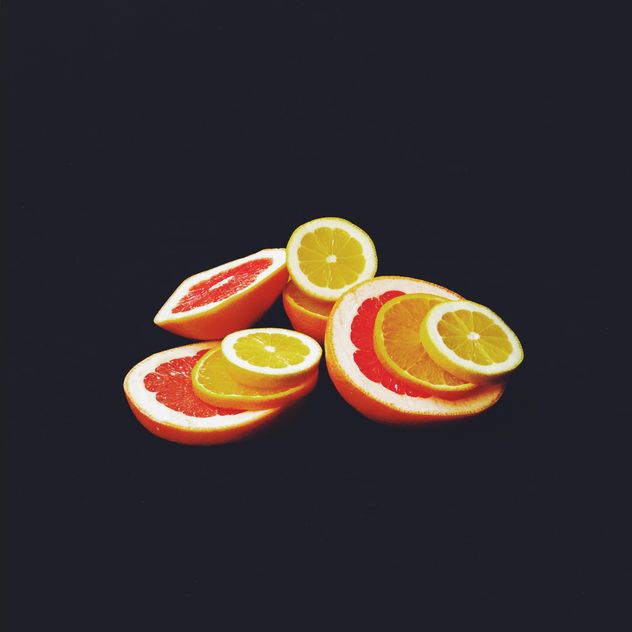 Orange and grapefruit slices - бесплатный image #301949