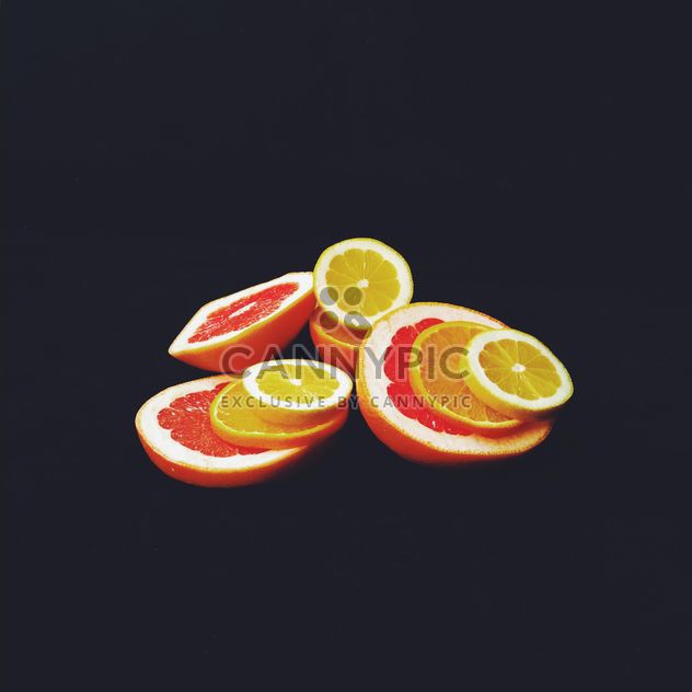 Orange and grapefruit slices - Kostenloses image #301949