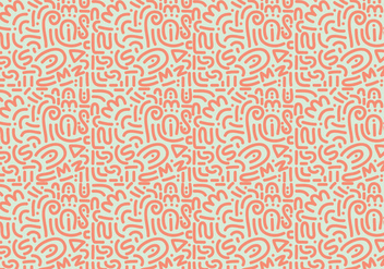 Abstract Orange Swirl Background - vector #304379 gratis