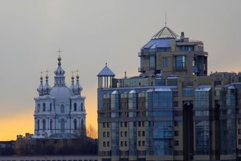 St. Petersburg, Smolny Cathedral - бесплатный image #305409
