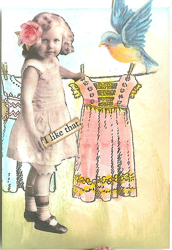 Paper Doll Dress - image #310469 gratis