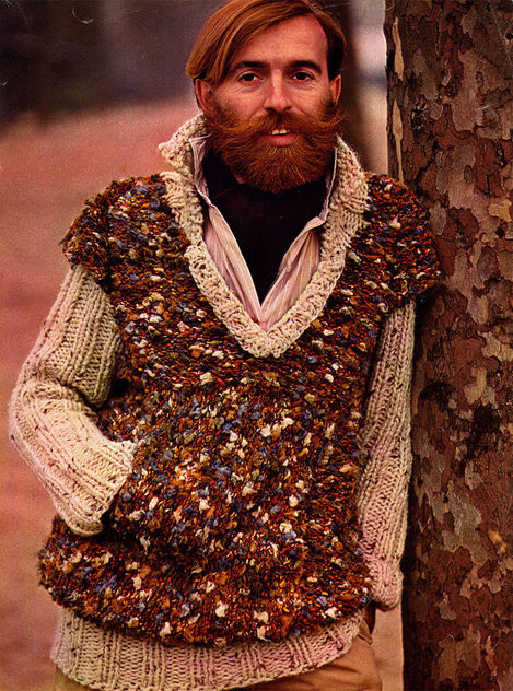 Comb the beard, not the sweater - Free image #313929