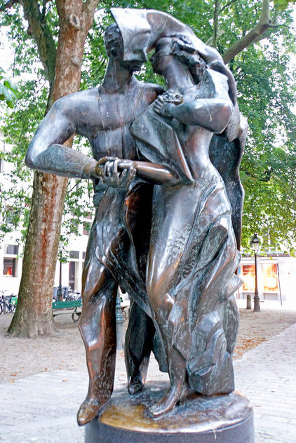Belgium-5869 - Statue of love - image gratuit #318379 