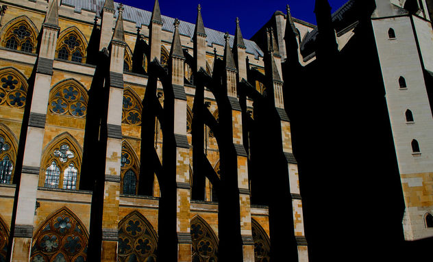 Westminster Abbey Contrasts #dailyshoot #leshainesimages #London #tourist - image gratuit #323949 