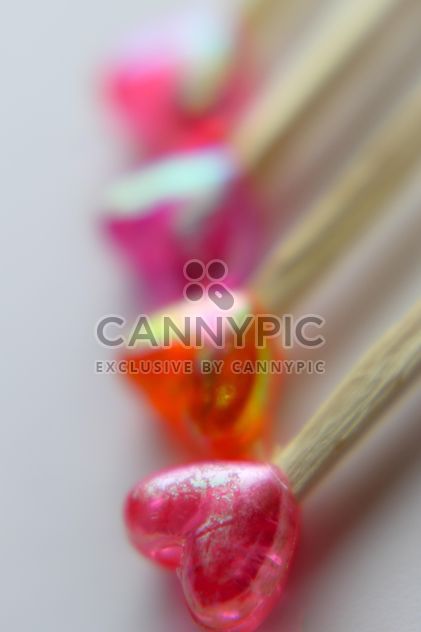 Heart lollipops - Kostenloses image #327779