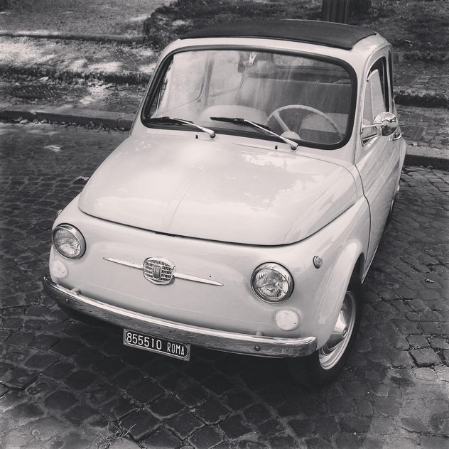 Fiat 500 in street - Free image #331589