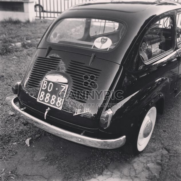 Fiat 600, black and white - image #331689 gratis