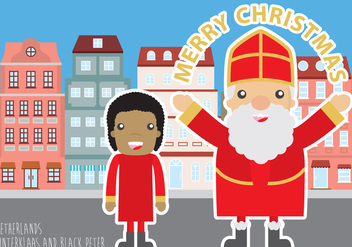 Christmas In Netherland - vector gratuit #333049 
