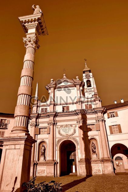 Architecture of italian church - Free image #334709