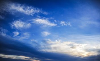 Cloudy blue sky - бесплатный image #344139