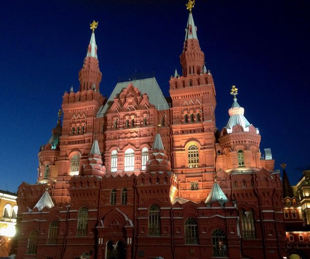 Historical museum in moscow on red square - бесплатный image #344179