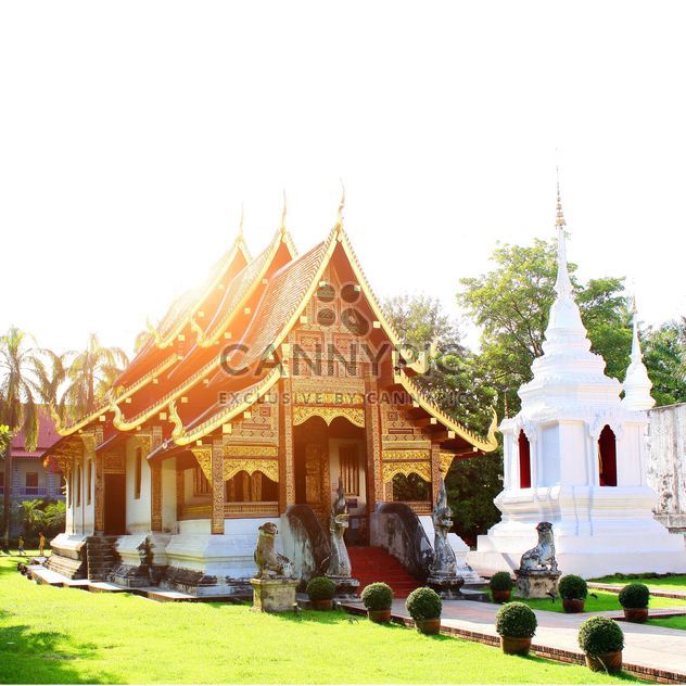 Wat Phra Singh Temple in Chiangmai, Thailand - бесплатный image #346239