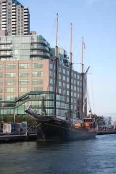 Tall Ship Kajama docked at Toronto Port, Canada - бесплатный image #346979